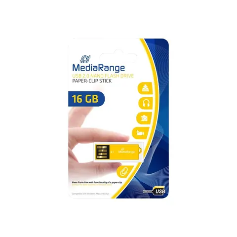MediaRange USB-Stick PAPERCLIP 16GB – Bild 1