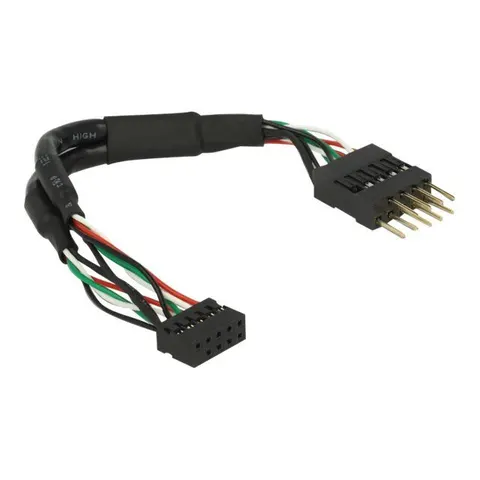 DELOCK Kabel USB2.0 Pfostenbu 2.0mm > Pfostenst 2.54mm 12cm – Bild 1