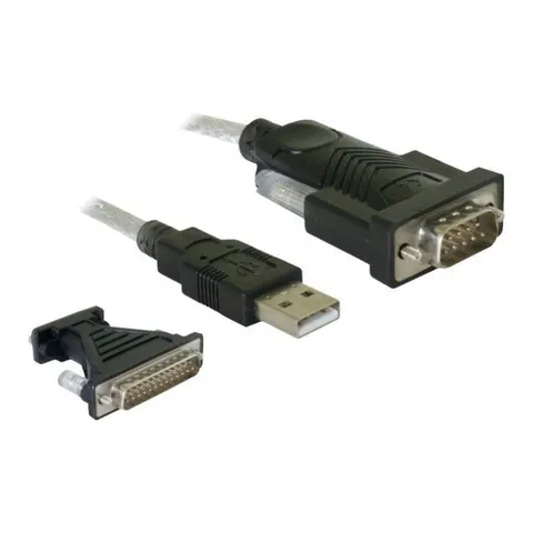 Delock Serieller Adapter - USB - RS-232 – Bild 1