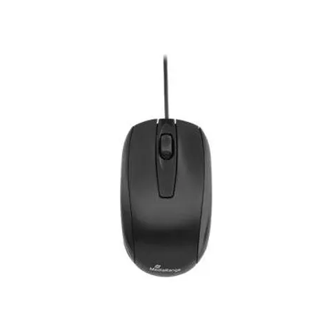 MEDIARANGE MR OS211 - Ratón (mouse), cable, USB, negro – imagen 1