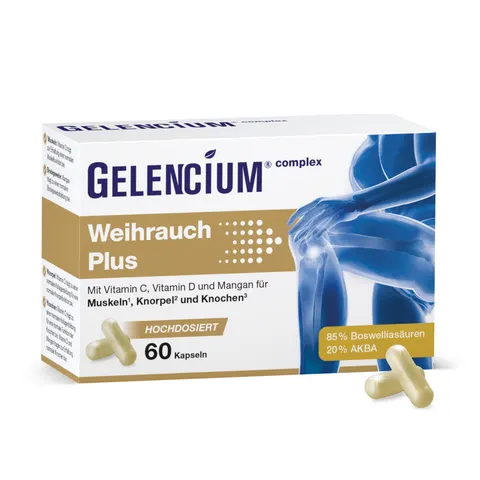 GELENCIUM Weihrauch Plus 60 St Kapseln – Bild 1