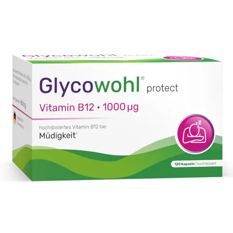 Glycowohl Vitamin B12 1000 Mikrogramm 120 St Kapseln – Bild 1