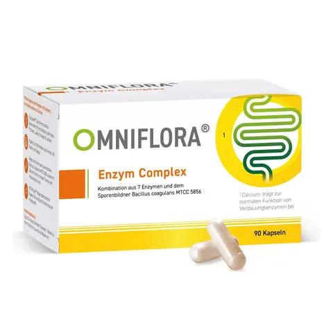 OMNIFLORA Enzym Komplex 90 St Kapseln – Bild 1