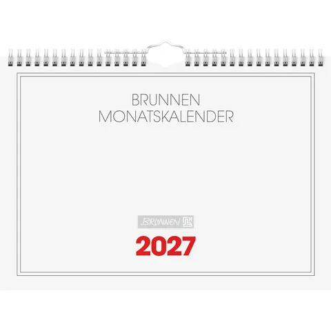 Monatskalender 2027 | 29,7×21 cm – Bild 1