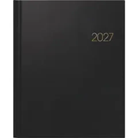BRUNNEN Buchkalender Manager Wt 7 - weektimer® 2027 – schwarz – Bild 1