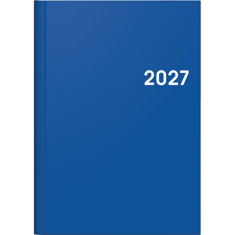Buchkalender Colour Line Mod. 796 2027 | A5, Kunststoff, blau – Bild 1