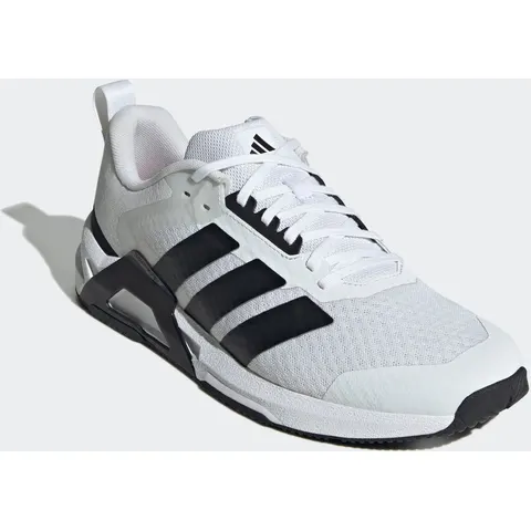 Trainingsschuh ADIDAS PERFORMANCE "DROPSET CONTROL", Herren, Gr. 46,5, bunt (cloud weiß, core schwarz, lucid rot), Textil, Schuhe Trainingsschuh, für besseren H – Bild 1