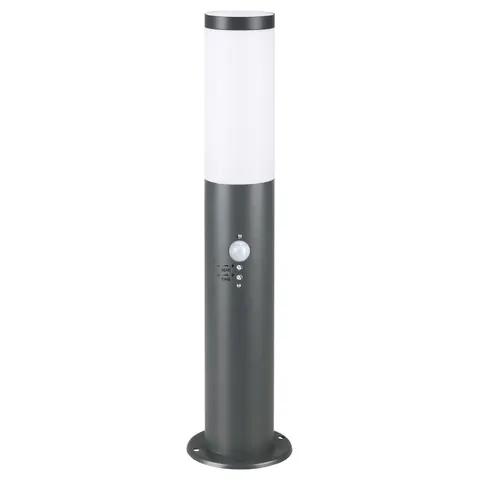 monzana® Wegeleuchte Dahlia mit Sensor Anthrazit – Bild 1