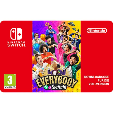 Everybody 1-2-Switch - Nintendo Switch; Geschenkkarte – Bild 1