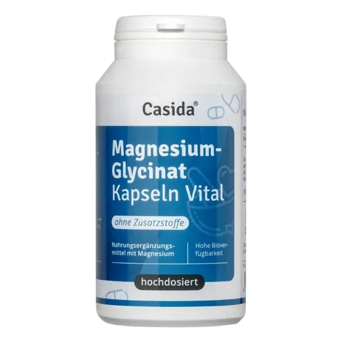 Casida Magnesiumglycinat Kapseln Vital – Bild 1