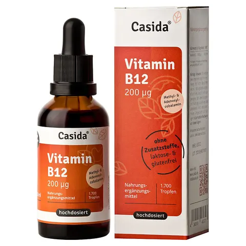 Casida Vitamin B12 Tropfen vegan – Bild 1