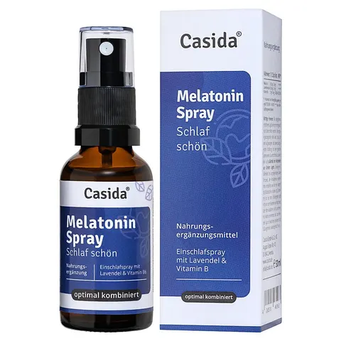 Casida Melatonin Spray Schlaf Schön – Bild 1