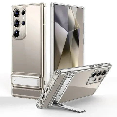 Galaxy S24 Ultra Boost Kickstand Case - Clear - Clear – Bild 1