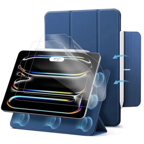 iPad Pro 13ʺ (2024) Rebound Art Bundle - Navy Blue - Navy Blue – Bild 1