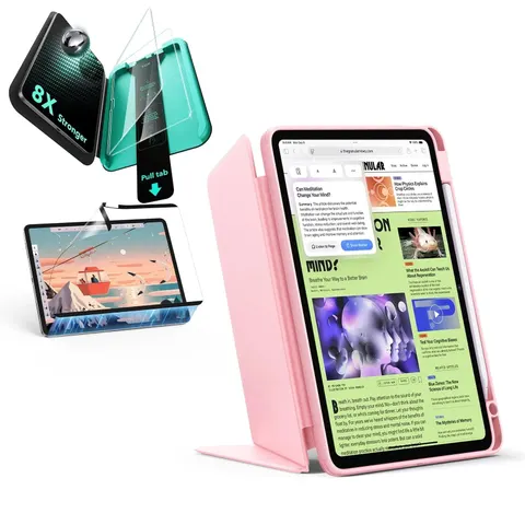 iPad Air 11" (2025) Flip Transformation Bundle - Pink - Pink – Bild 1