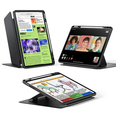 iPad Air 13" (2025) Flip Transformation Bundle - Black - Black – Bild 1