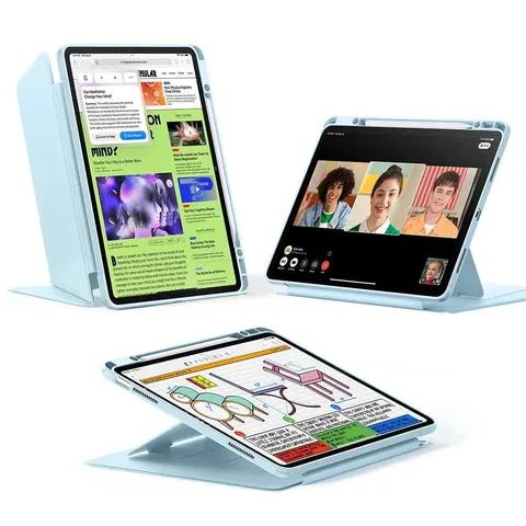 iPad Air 13" (2025) Flip Transformation Bundle - Sky Blue - Sky Blue – Bild 1