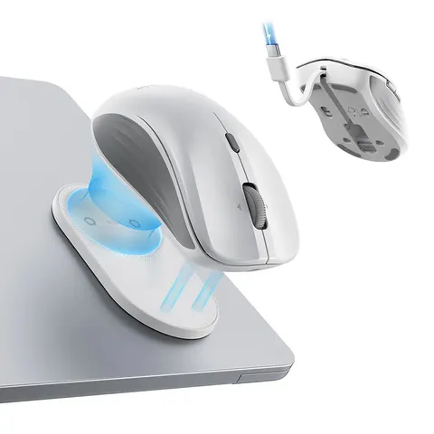 ESR MagMouse™ Wireless Mouse - White - White – Bild 1