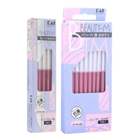 KAI - Beauty M Shape Shaving Razor 10 pcs – No Color – image 1