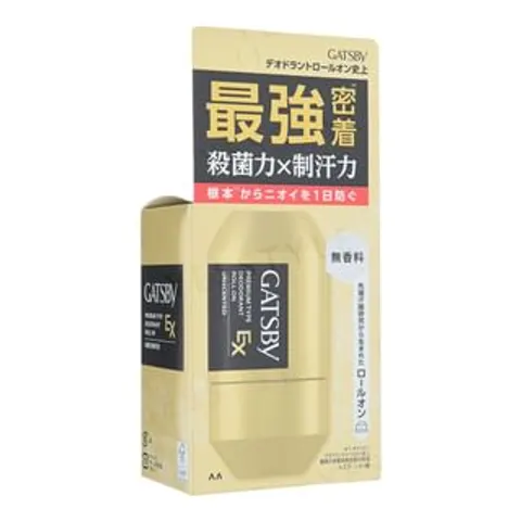 Mandom - Gatsby EX Premium Type Deodorant Roll-on - 60ml - Unscented – No Color – image 1