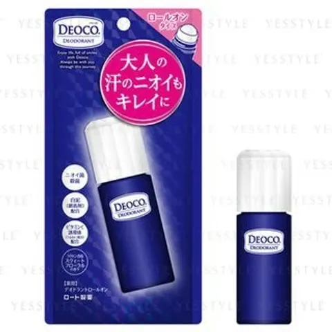Rohto Mentholatum - Deoco Deodorant Roll On 30ml – No Color – image 1