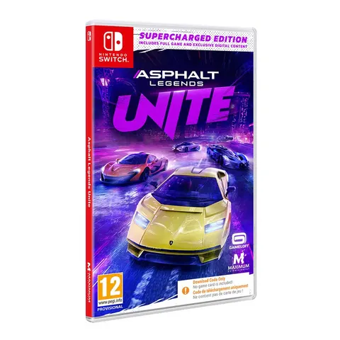 Asphalt Legends UNITE: Supercharged Edition - Switch (Code in a Box) – afbeelding 1