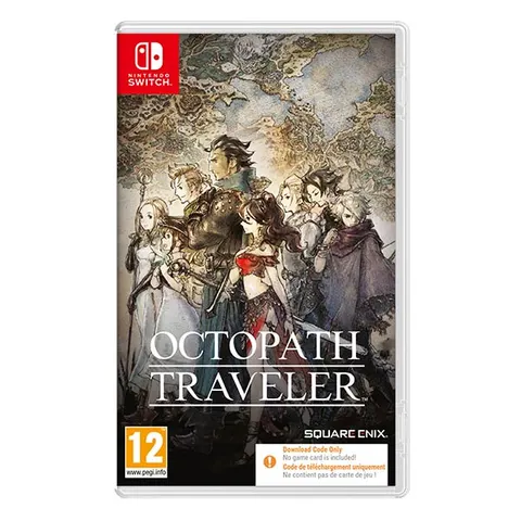 Octopath Traveler - Nintendo Switch - Code in a box – afbeelding 1