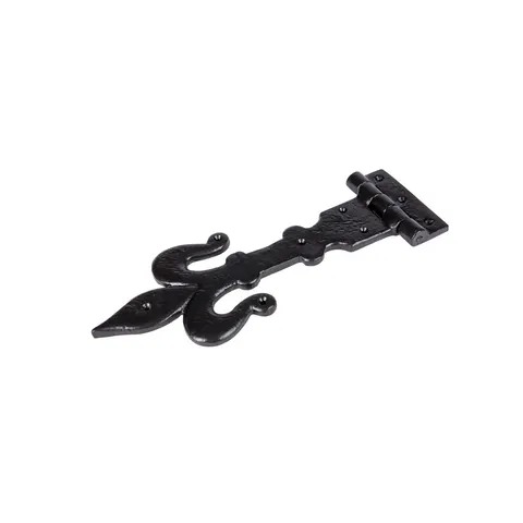 310mm Black Fleur De Lis T-Hinge – image 1
