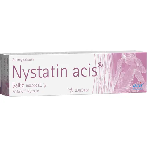 Nystatin acis Salbe – Bild 1