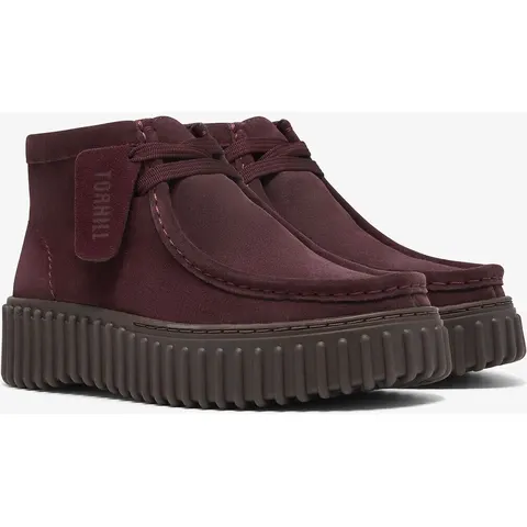 CLARKS Chaussures en cuir suède TORHILL MOSS – image 1
