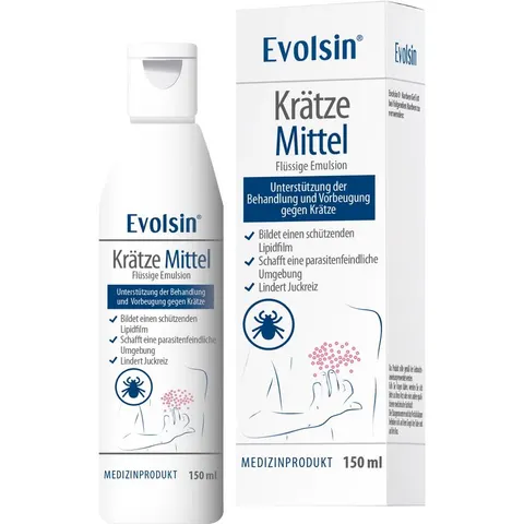 Evolsin Krätze Mittel Emulsion – Bild 1