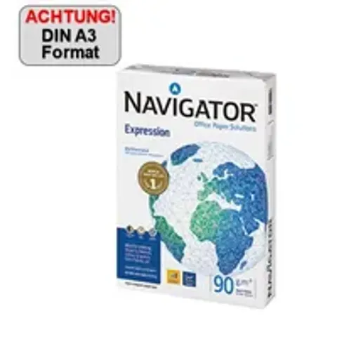 Kopieerpapier Navigator Expression A3 90gr wit 500 vel – afbeelding 1