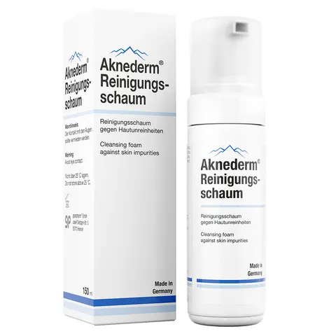 Aknederm Reinigungsschaum 150 ml Schaum – Bild 1