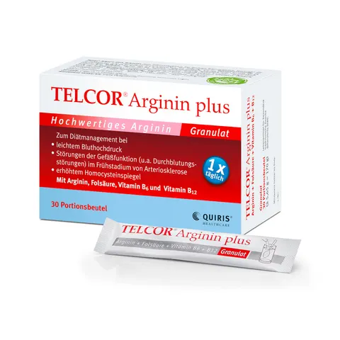 Telcor Arginin plus Beutel Granulat – Bild 1