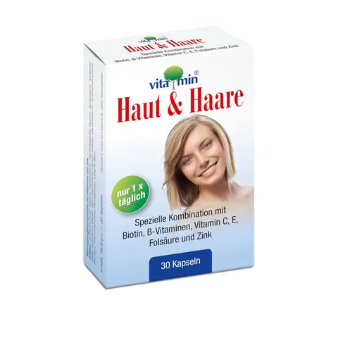 Haut & Haare Vitamin Kapseln – Bild 1