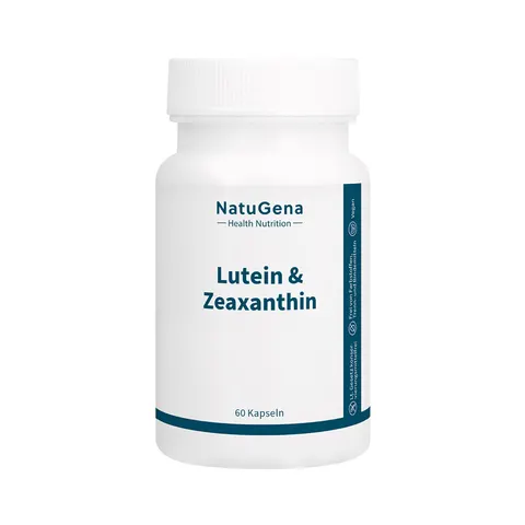 NatuGena® Lutein & Zeaxanthin Kapseln – Bild 1