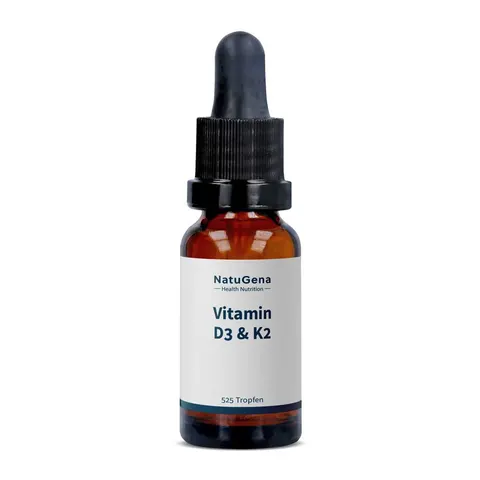 NatuGena Vitamin D3 + K2 Öl – Bild 1