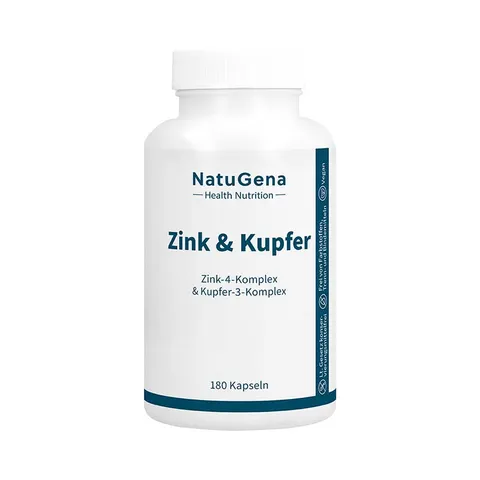 NatuGena Zink & Kupfer Kapseln – Bild 1