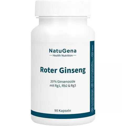 NatuGena Roter Ginseng 90 St Kapseln – Bild 1