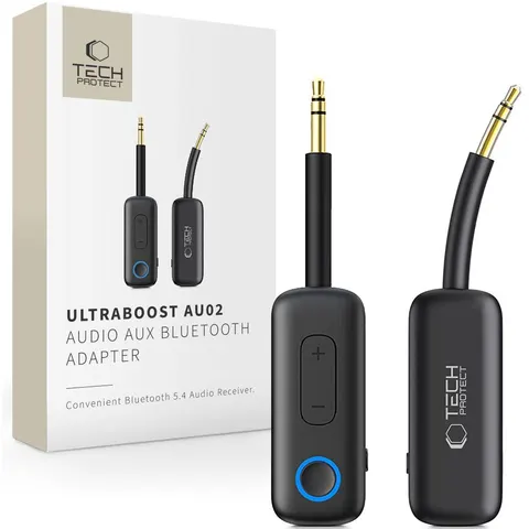 Bluetooth-Sender / Empfänger Tech-Protect Ultraboost AU02 – Schwarz – Bild 1