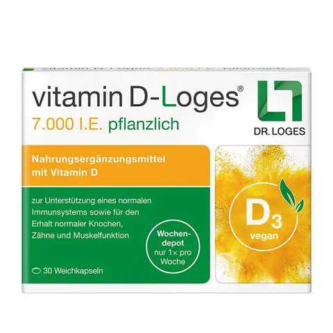 vitaminD-loges vitamin D-Loges 7.000 I.E. pflanzlich – 910207 – Bild 1