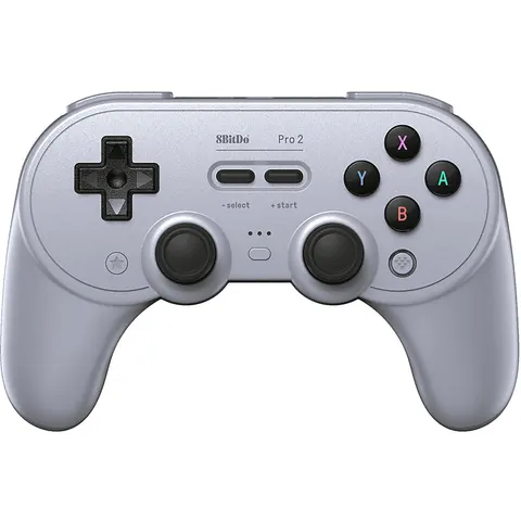 8BitDo PRO 2 - Wireless Gamepad - Hall Edition - Grey Multi – afbeelding 1