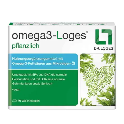 Omega3-Loges Kapseln pflanzlich – 910450 – Bild 1