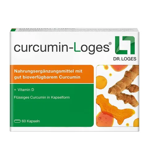 Curcumin-Loges Kapseln 60 St – Bild 1