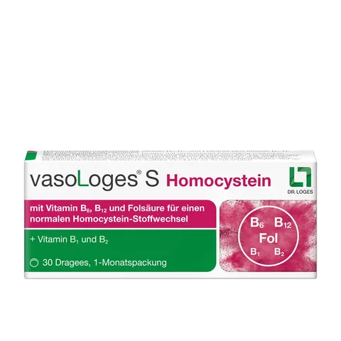 VasoLoges S Homocystein Dragees – 911211 – Bild 1