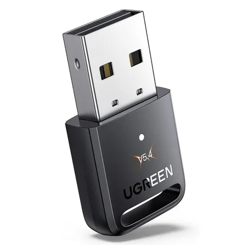 Merkloze Bluetooth 5.4 USB Adapter, 20m Bereik, Plug & Play – afbeelding 1