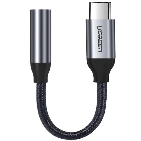 UGREEN - USB-C naar 3.5mm jack kabeladapter - 11 cm – afbeelding 1