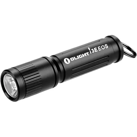 Olight i3E EOS Schlüsselbund Taschenlampe – Schwarz – Bild 1