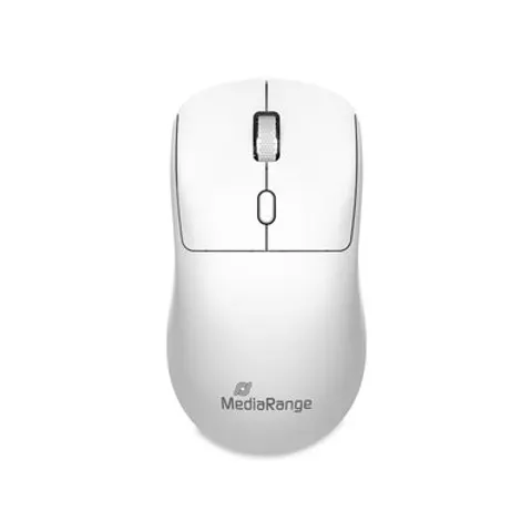 MediaRange MROS257 Maus kabellos weiß – Bild 1