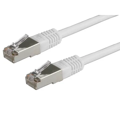 ROLINE patchkabel Cat.5e (Klasse D) FTP, grijs, 1 m – afbeelding 1